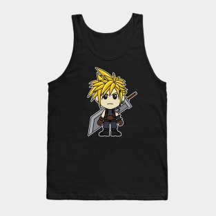 Chibi Cloud Strife Tank Top